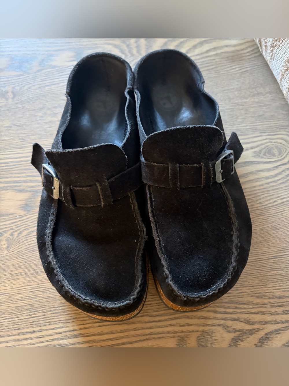 Birkenstock Buckley Suede Loafer Black size 40 - Picture 3 of 8